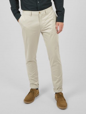 Ben Sherman Signature Skinny Stretch Chino Pants White | 813PDQUHO