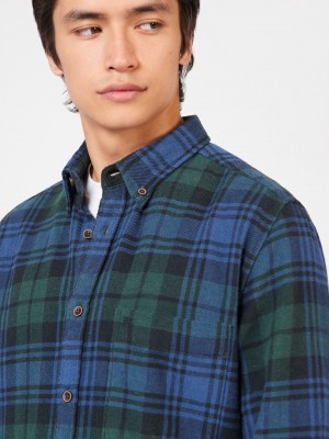 Ben Sherman Signature Tartan Check Shirts Green | 308OZGAIT