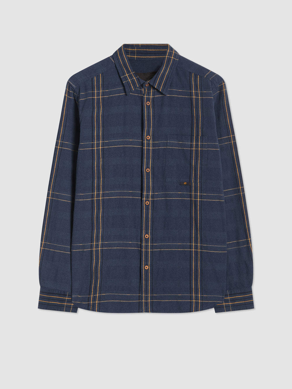 Ben Sherman B by Ben Sherman Indigo Check Shirts Indigo | 845HOZXSJ