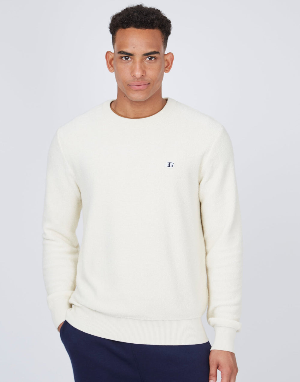 Ben Sherman B by Ben Sherman Textured Knitwear White | 324JWEPHD