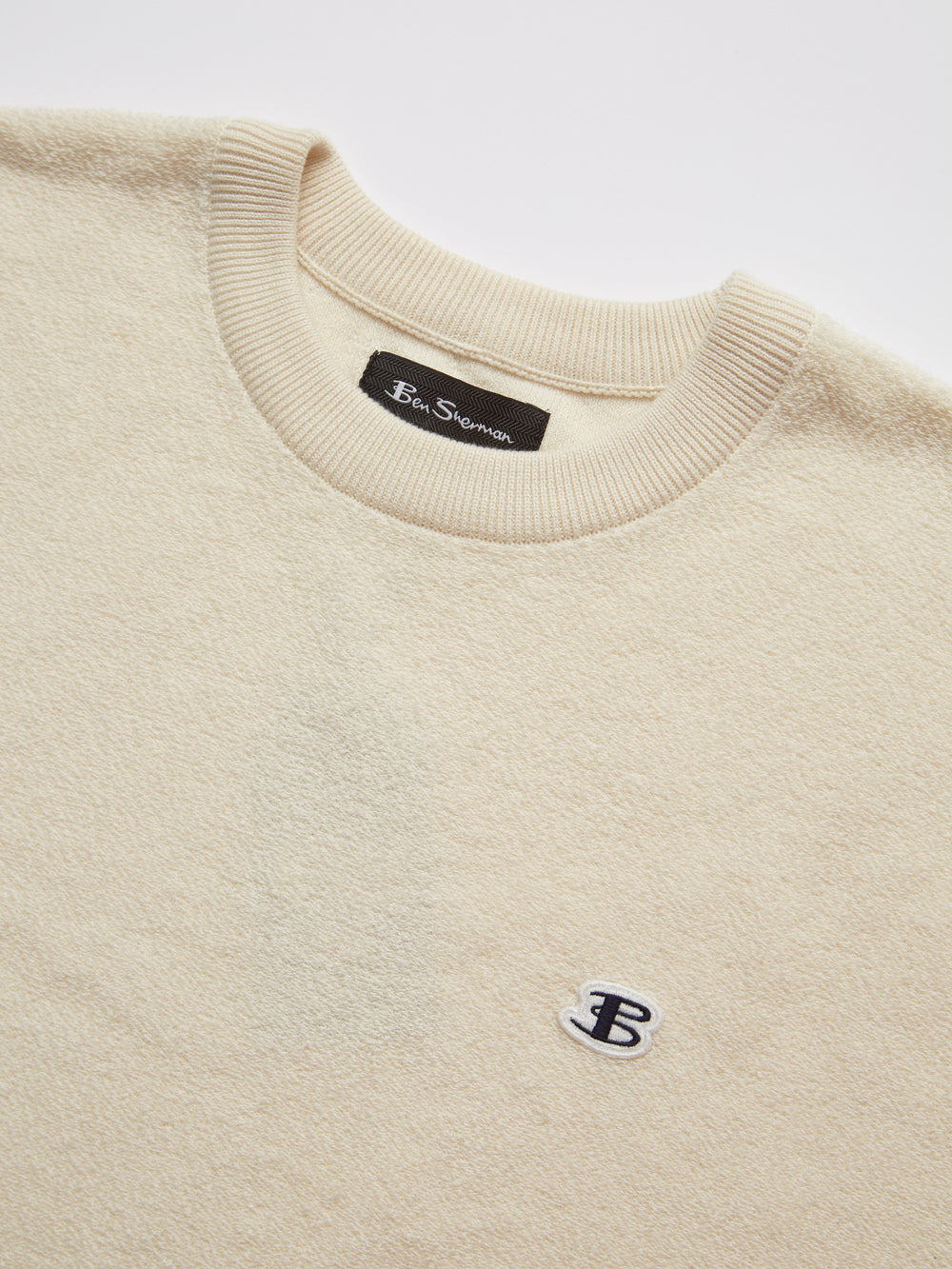 Ben Sherman B by Ben Sherman Textured Knitwear White | 324JWEPHD