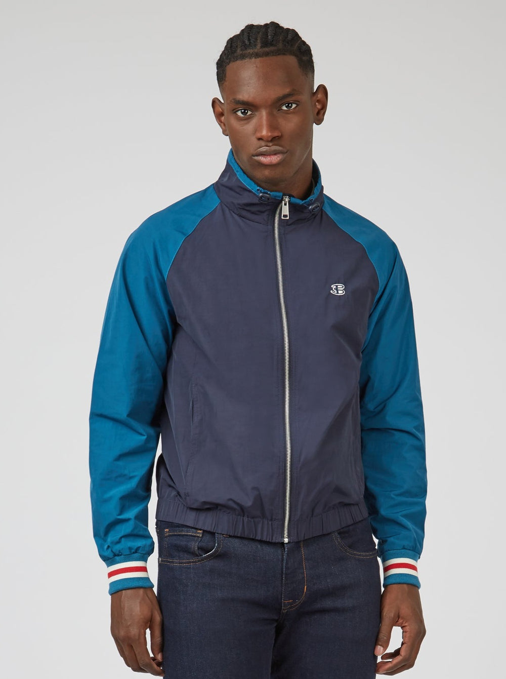 Ben Sherman B by Ben Sherman Waterproof Sport Jackets Blue | 652JFSAZN