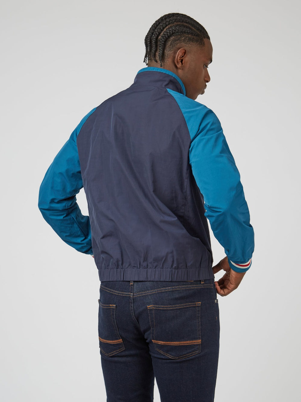 Ben Sherman B by Ben Sherman Waterproof Sport Jackets Blue | 652JFSAZN