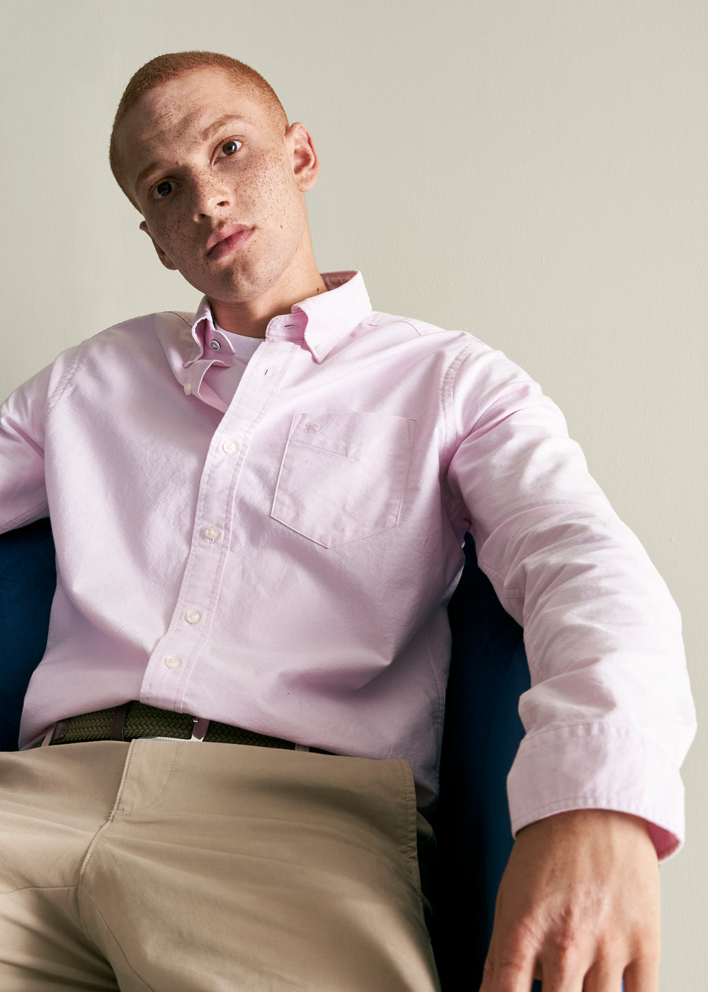 Ben Sherman Brighton Oxford Organic Shirts Pink | 085PKDSYT