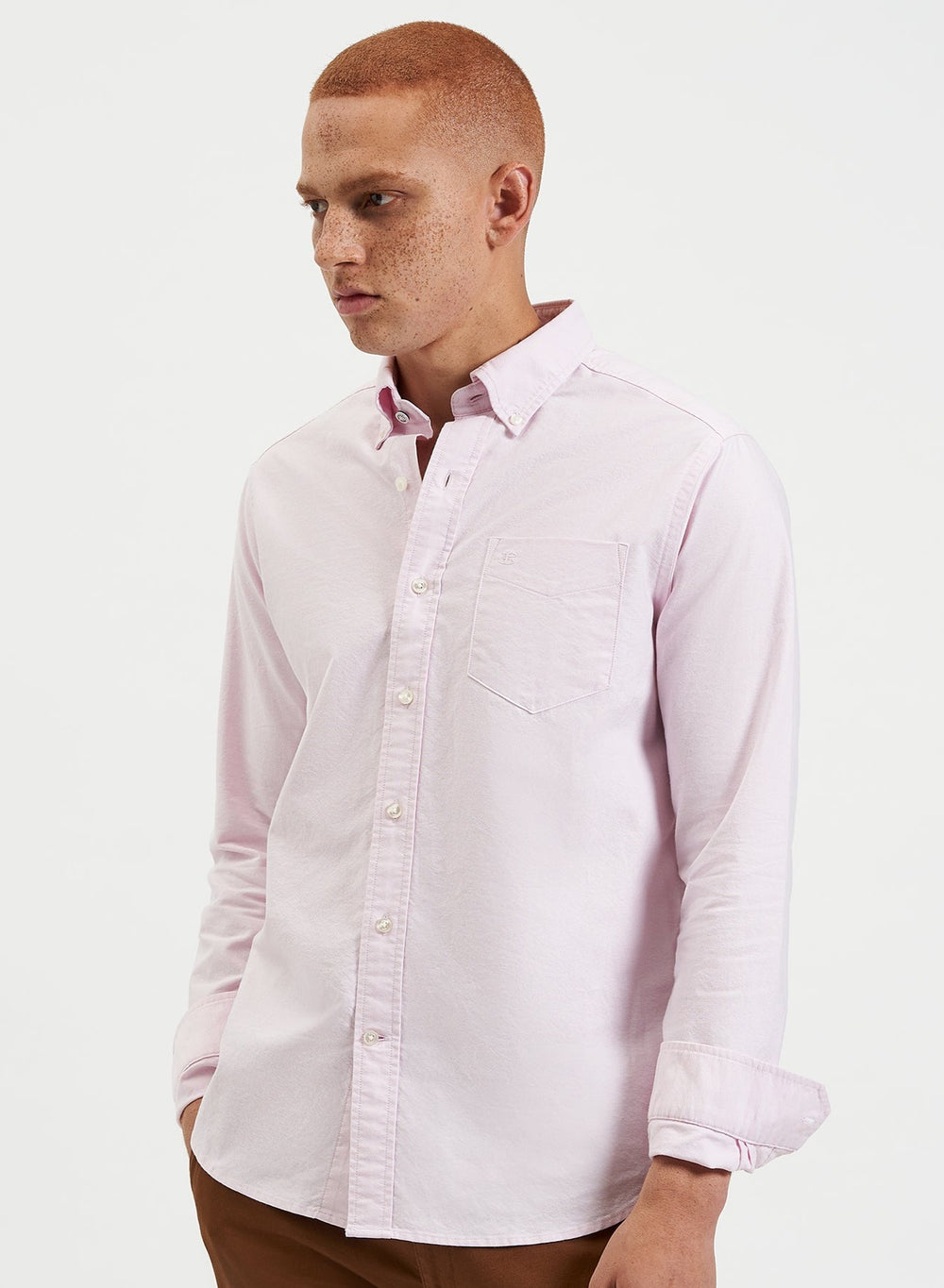 Ben Sherman Brighton Oxford Organic Shirts Pink | 085PKDSYT