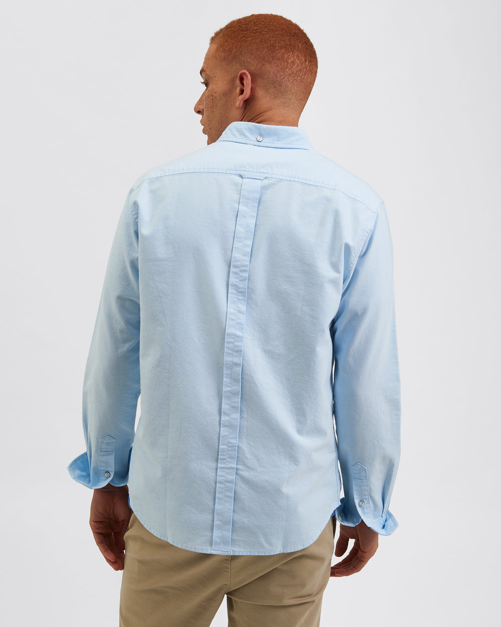 Ben Sherman Brighton Oxford Organic Shirts Blue | 364FWKHZA