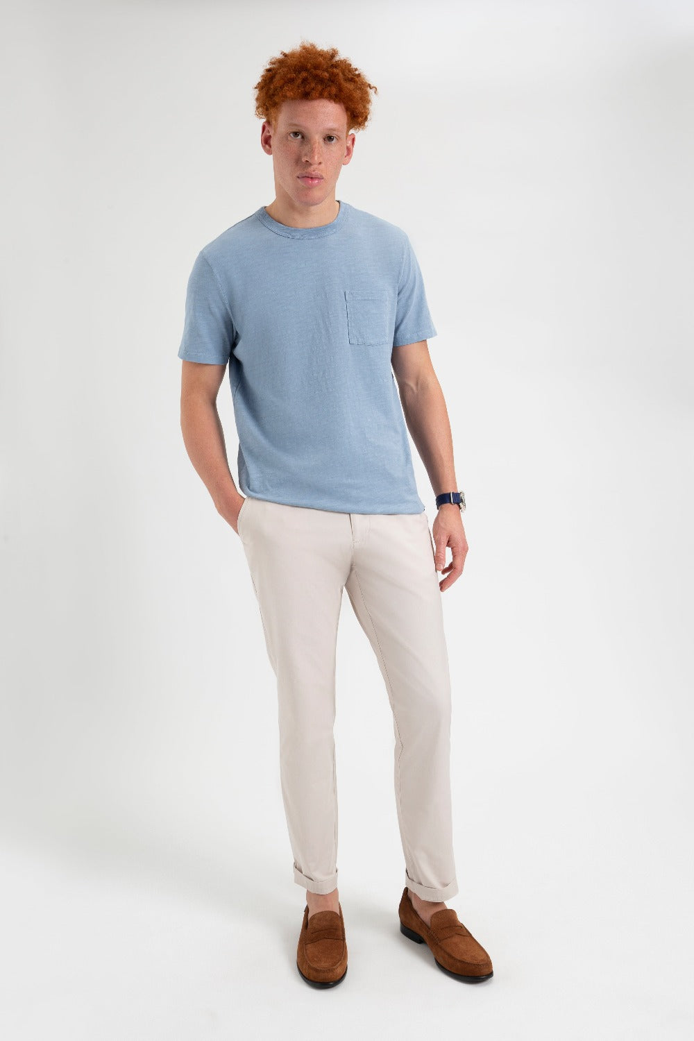 Ben Sherman Everyday Slim Fit Chino Pants White | 186DLBPOS