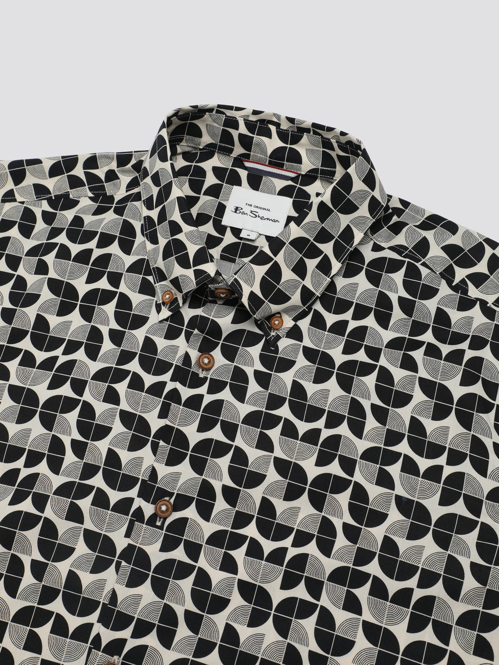 Ben Sherman Linear Shirts Black | 278KGJVMC