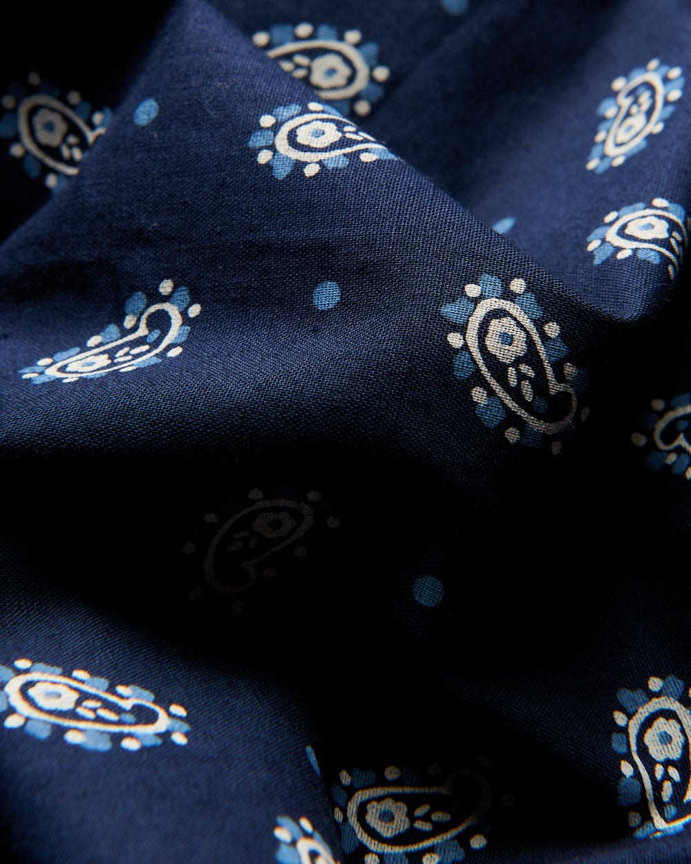 Ben Sherman Micro Paisley Shirts Navy | 415CENKTA