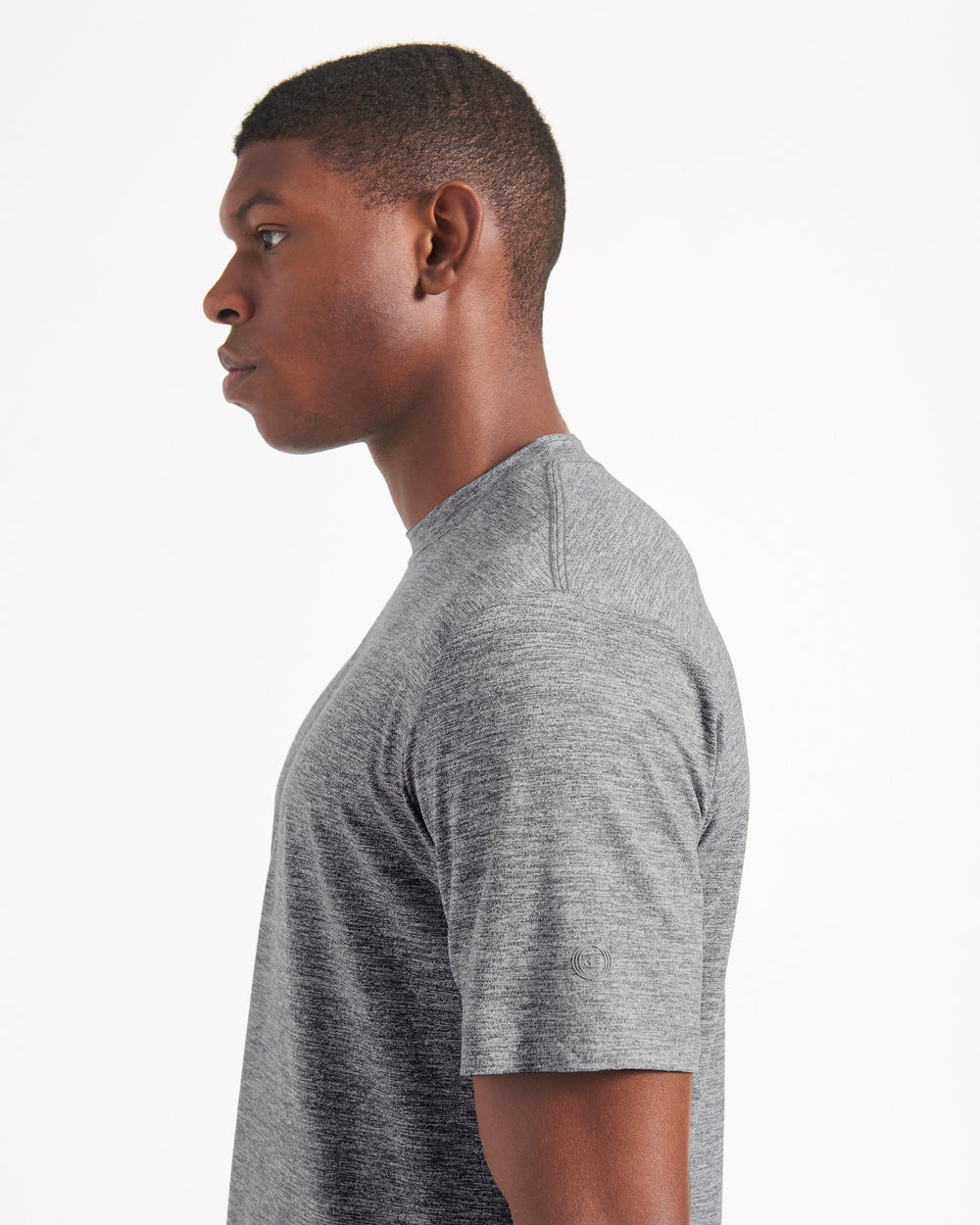 Ben Sherman Performance Stretch Marl T-Shirt Grey | 264TPKICX