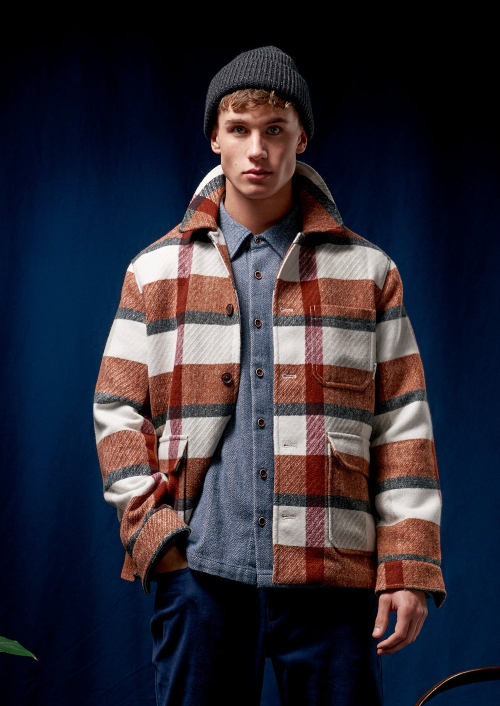 Ben Sherman Plaid Jackets Orange | 156IAEVZN