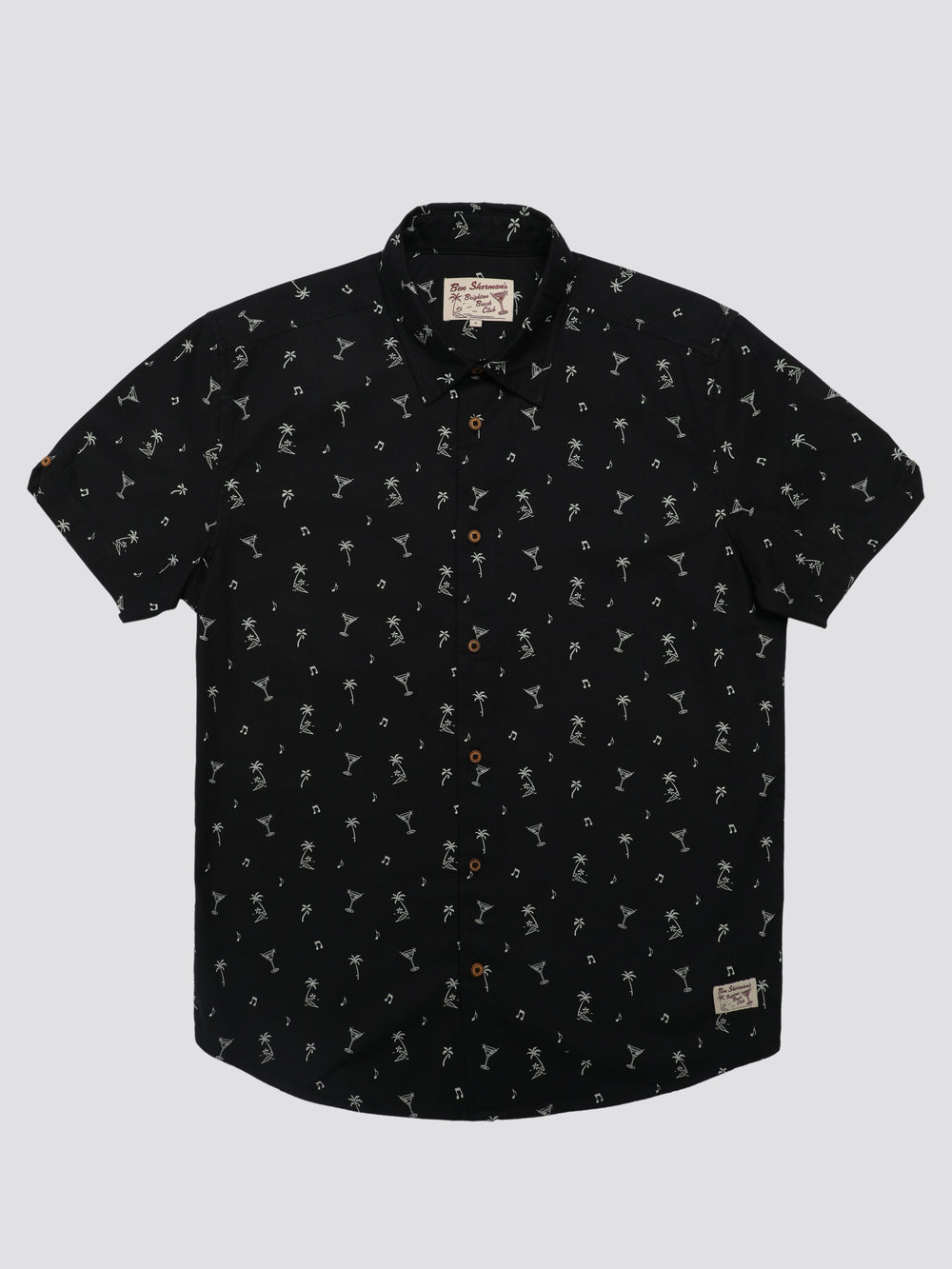 Ben Sherman Scattered Shirts Black | 053IRXBTO