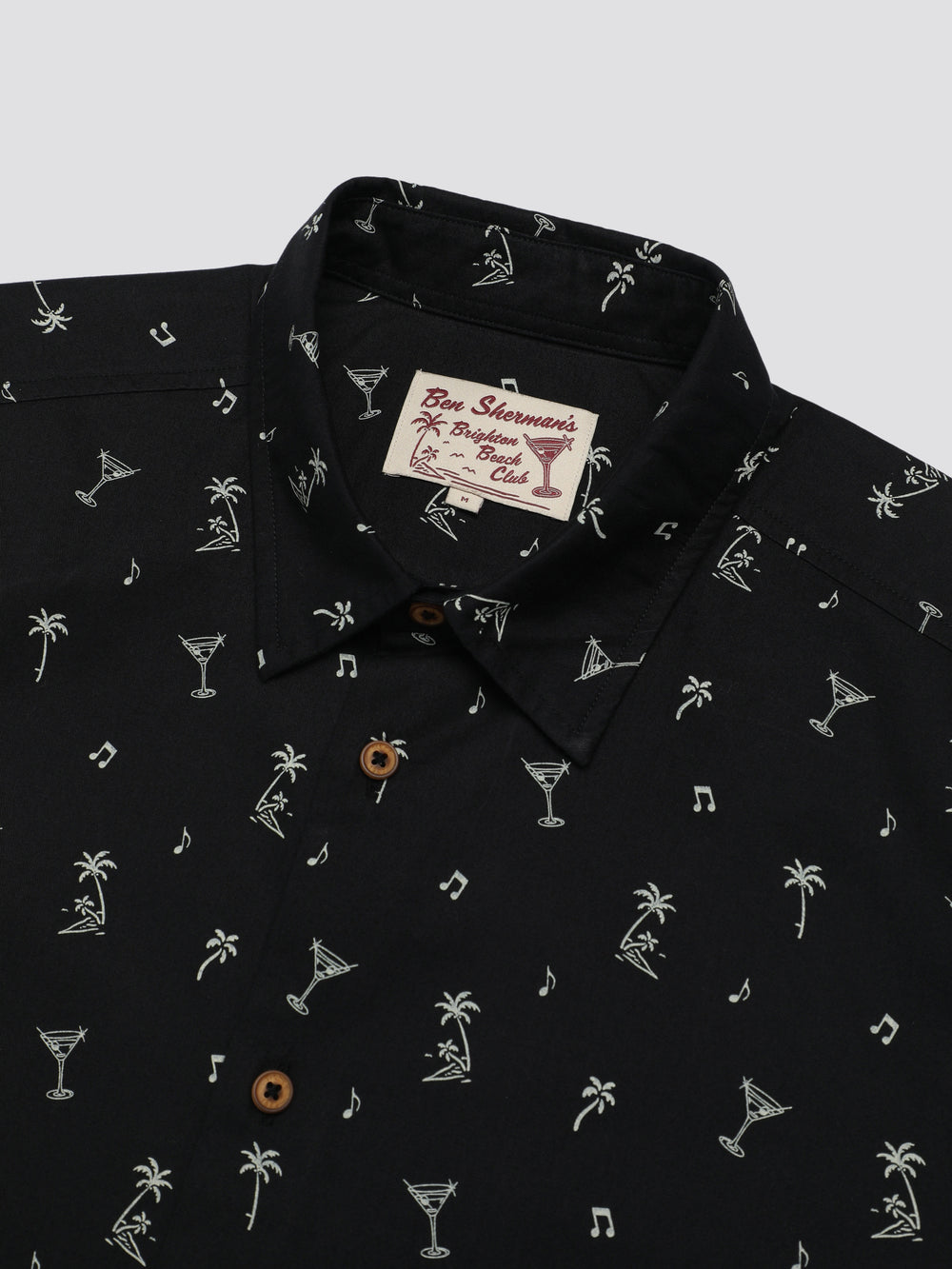 Ben Sherman Scattered Shirts Black | 053IRXBTO