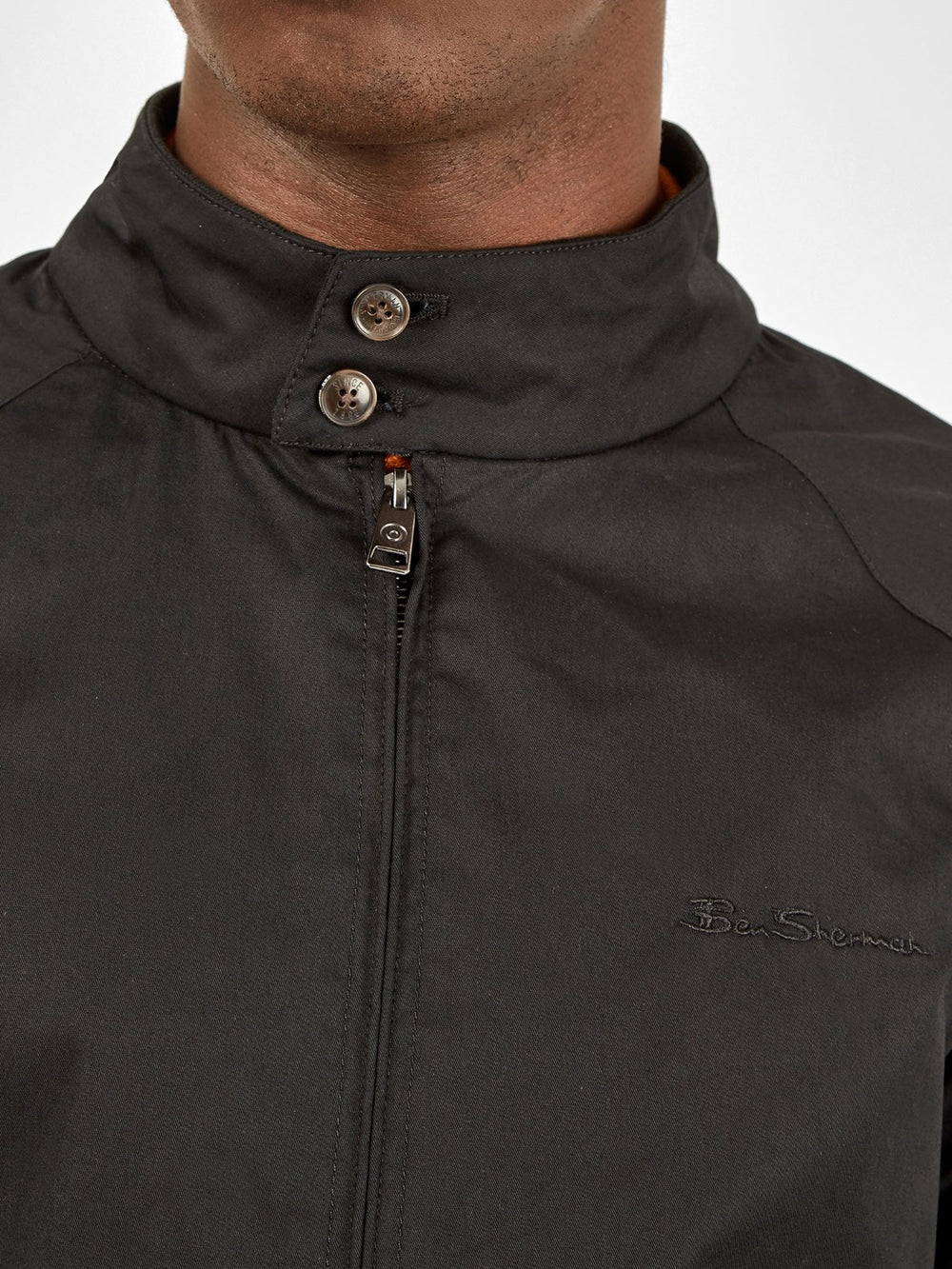 Ben Sherman Signature Harrington Jackets Black | 425LOEXCR