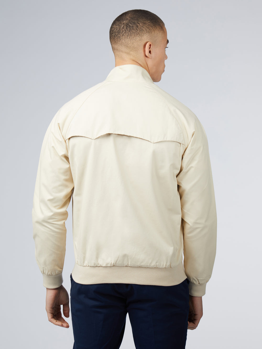 Ben Sherman Signature Harrington Jackets Cream | 256FIRHPO