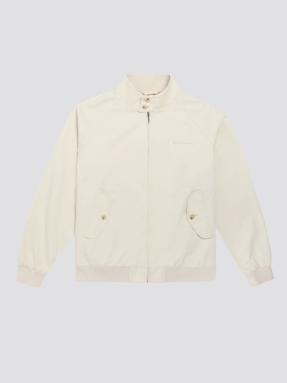 Ben Sherman Signature Harrington Jackets Cream | 256FIRHPO