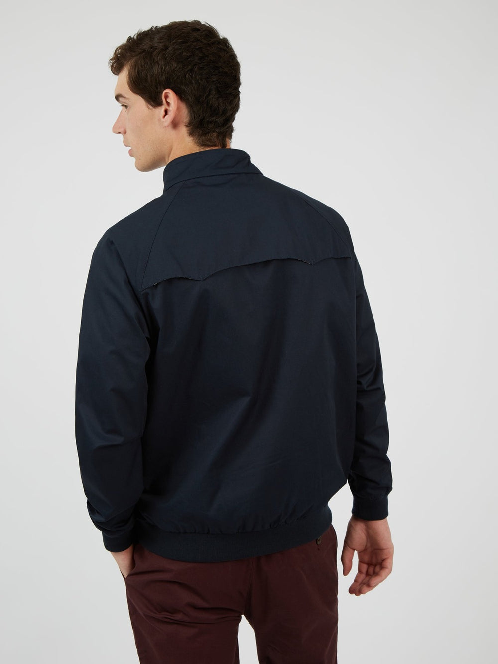 Ben Sherman Signature Harrington Jackets Navy | 530GUSREO