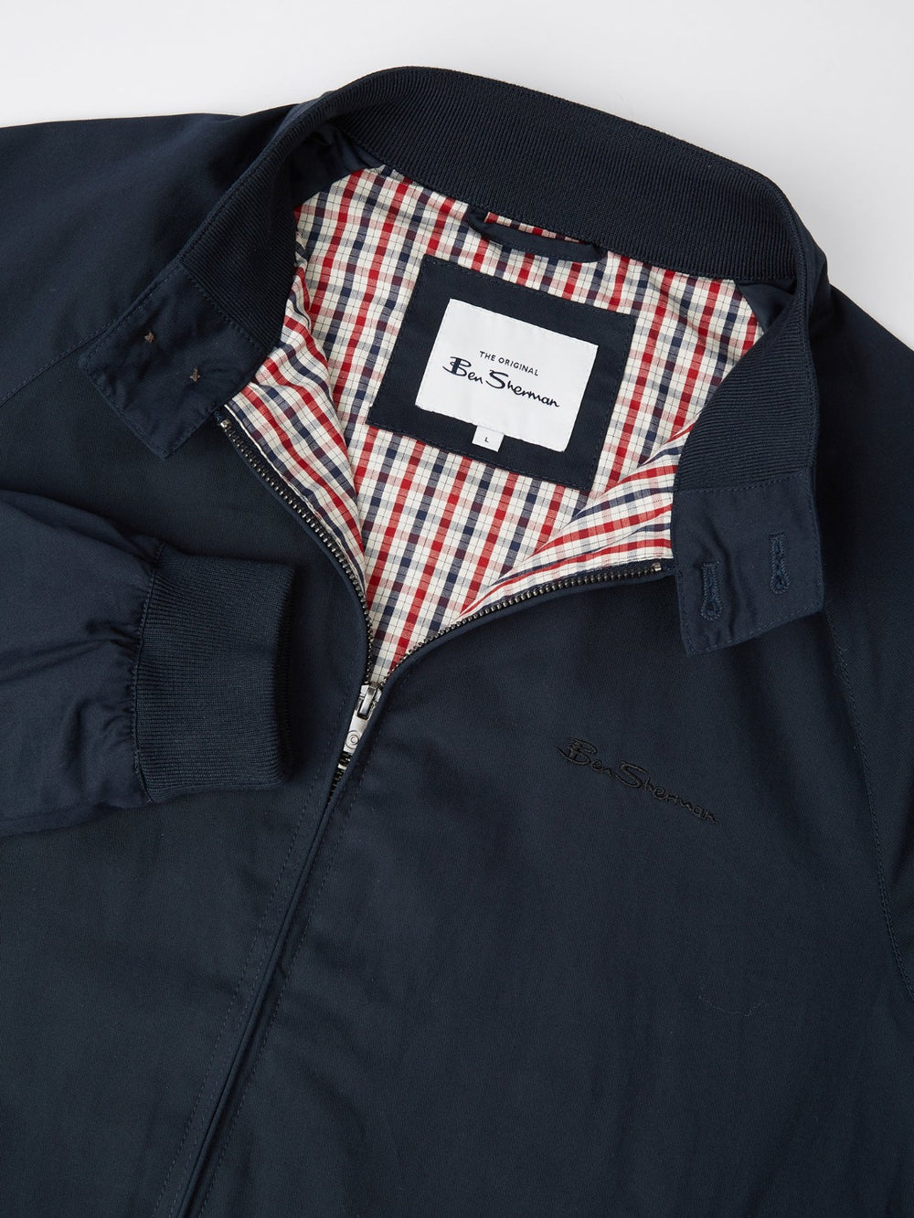 Ben Sherman Signature Harrington Jackets Navy | 530GUSREO