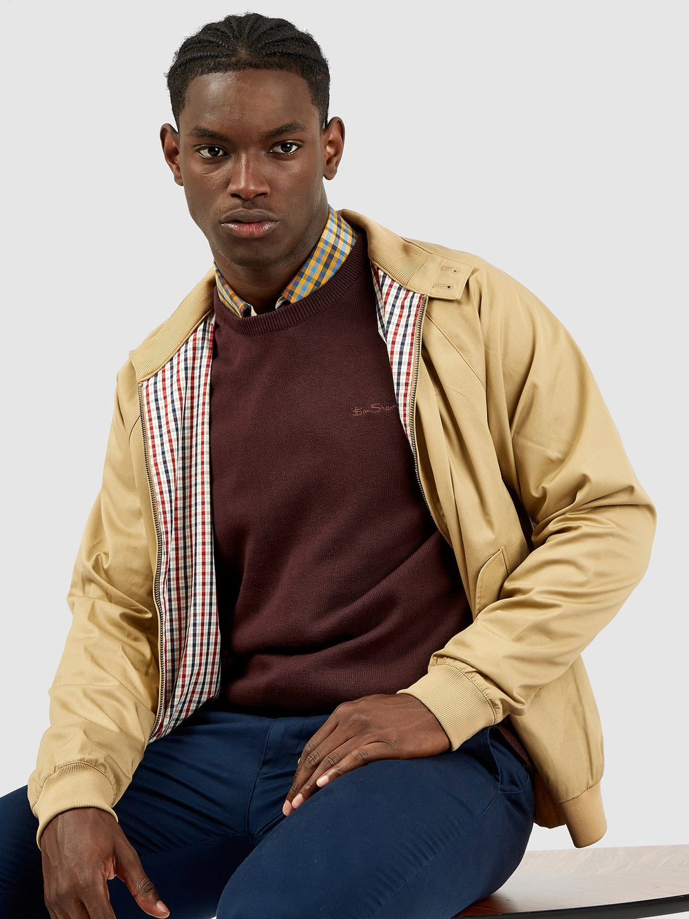 Ben Sherman Signature Harrington Jackets Brown | 619SRMYDZ