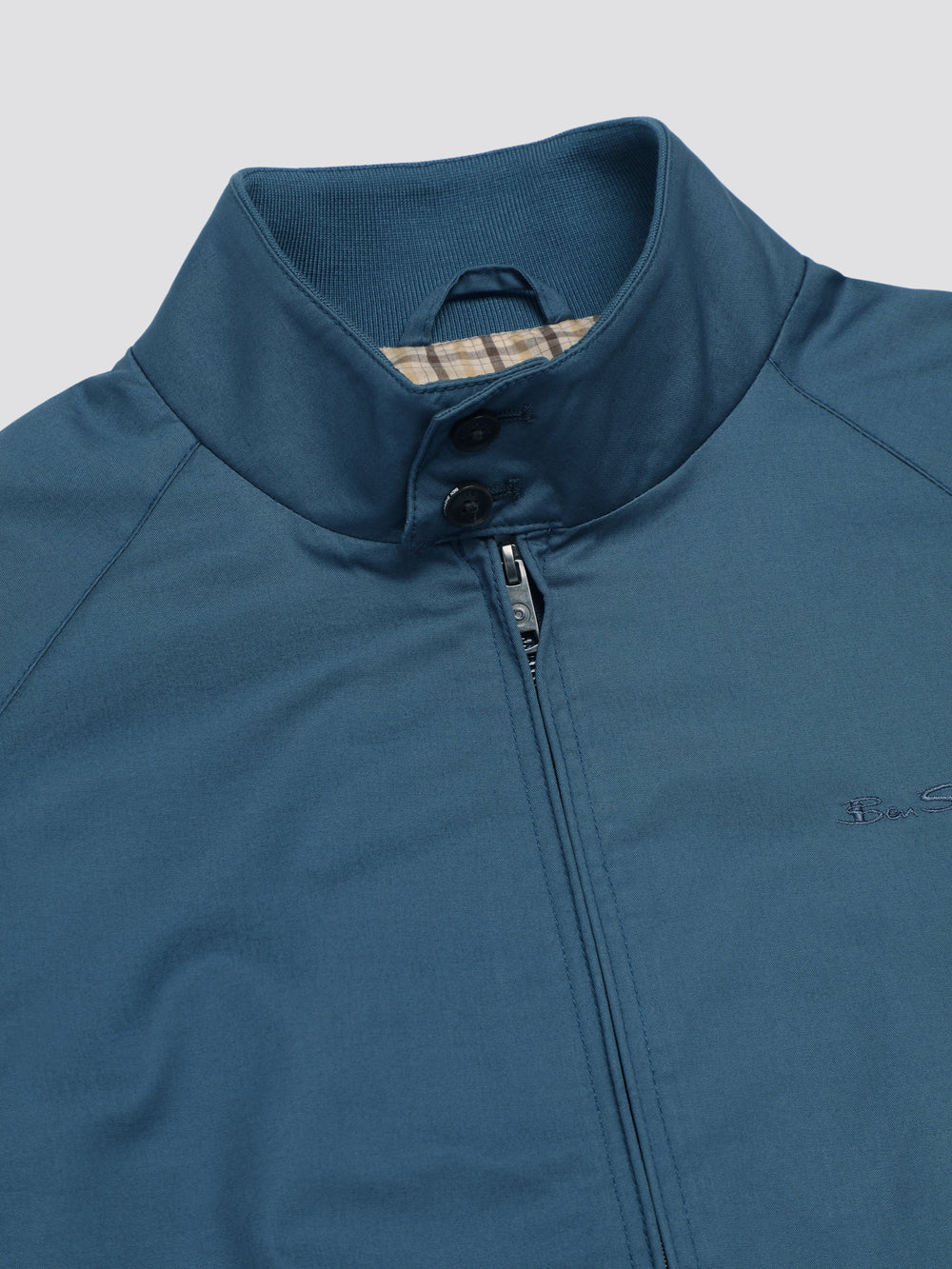 Ben Sherman Signature Harrington Jackets Turquoise | 724GBXIRZ