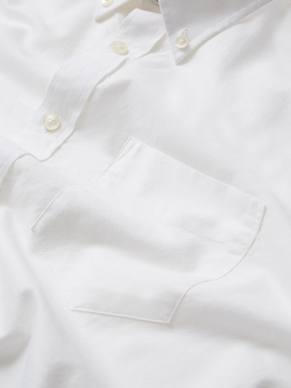 Ben Sherman Signature Organic Long-Sleeve Oxford Shirts White | 356SFHDIW