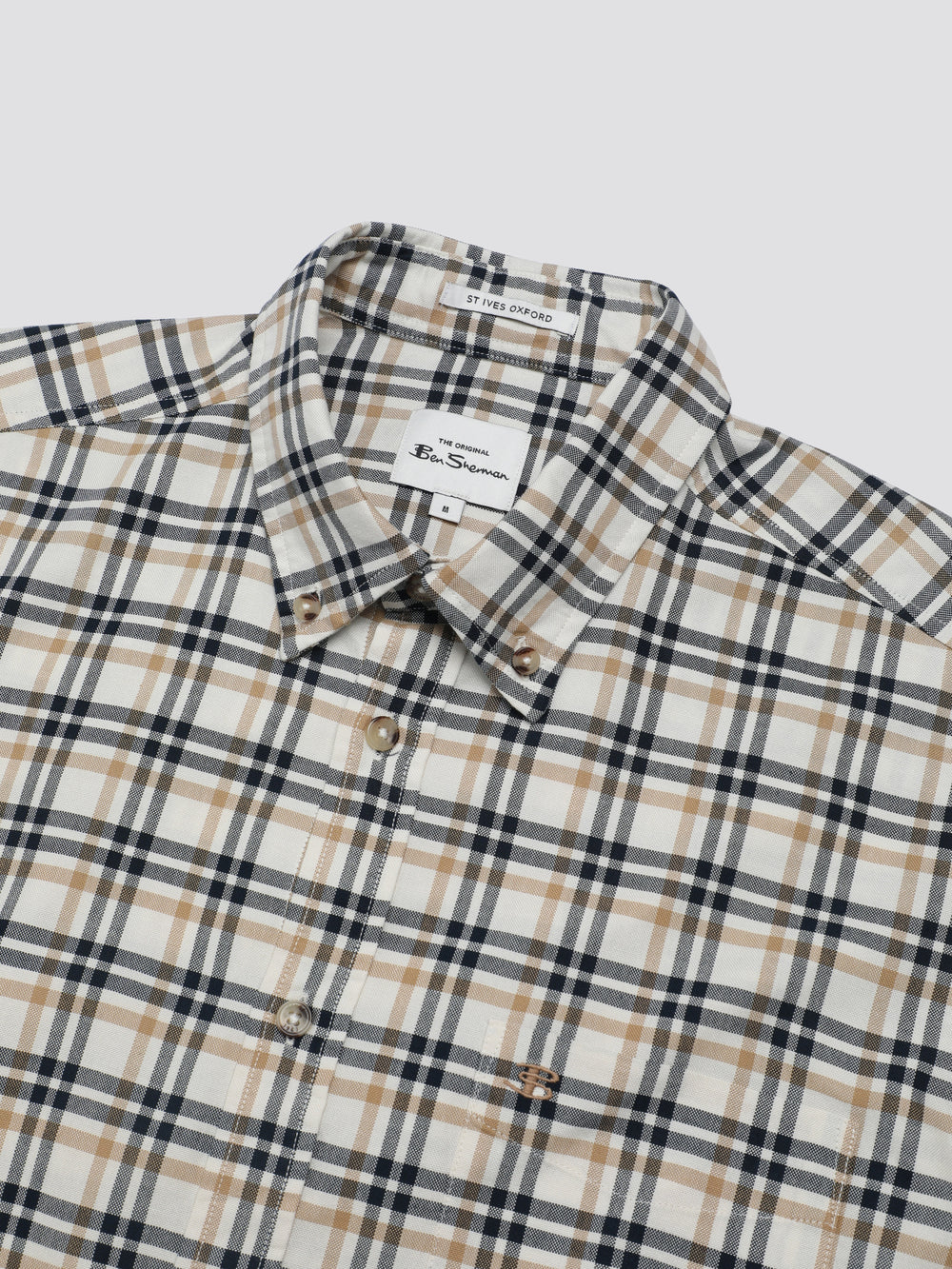 Ben Sherman Signature Oxford Check Shirts White | 169HOIYKJ