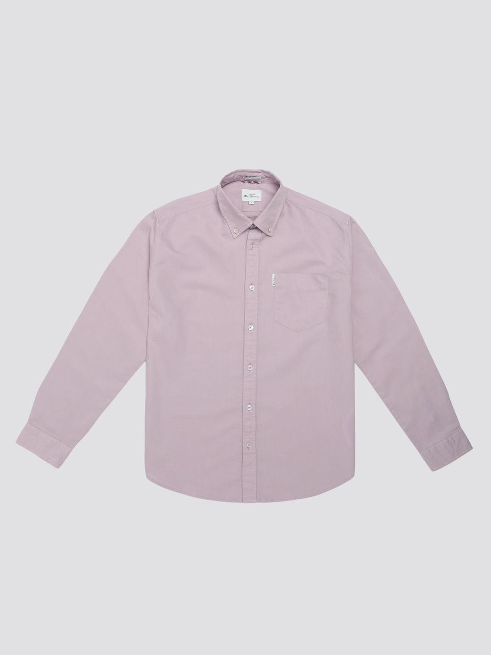 Ben Sherman Signature Oxford Long Sleeve Shirts Purple | 350WHLZSY