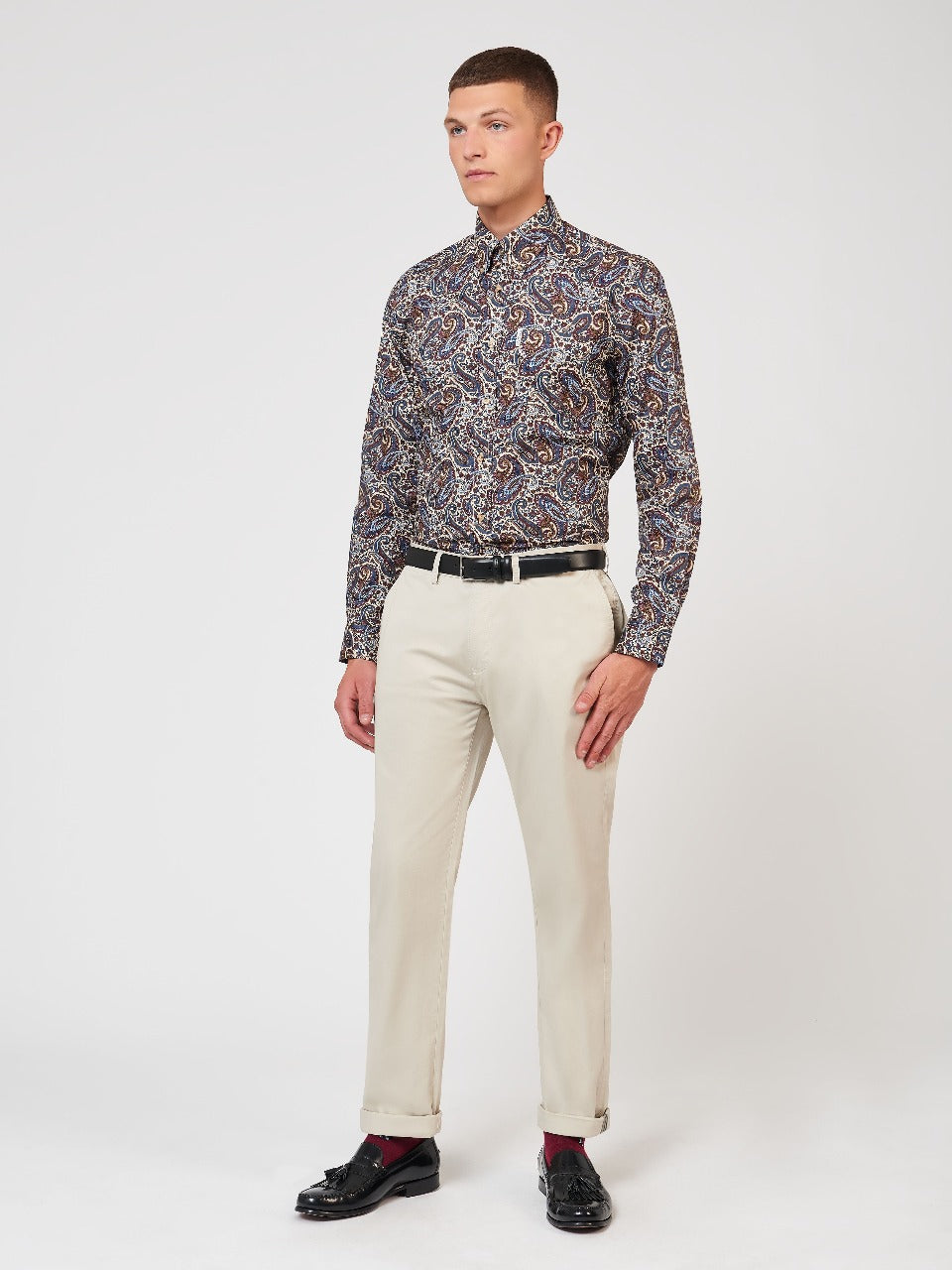 Ben Sherman Signature Paisley Shirts Multicolor | 239AVCYZQ