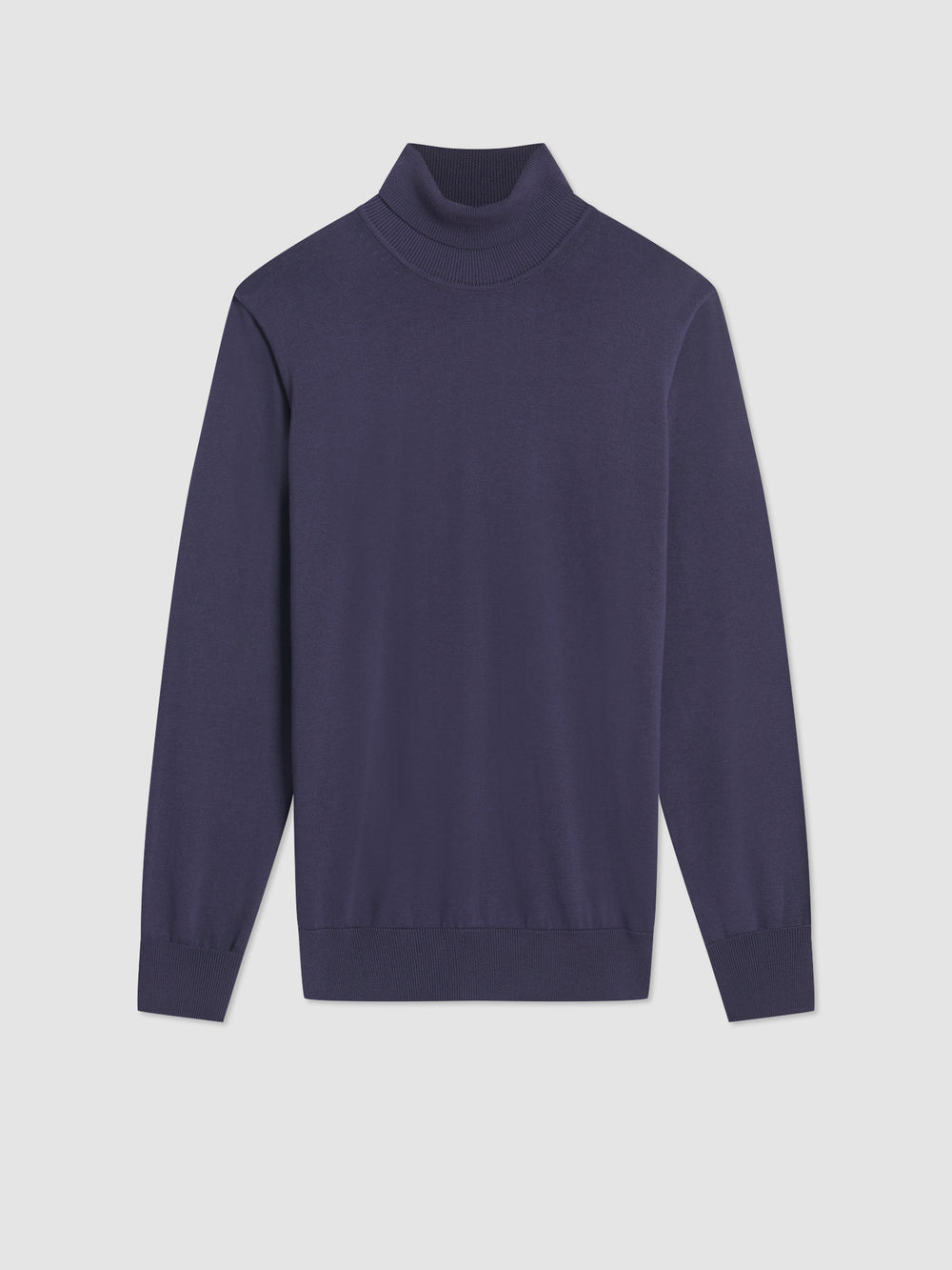 Ben Sherman Signature Roll Neck Knitwear Purple | 074VGQAIR