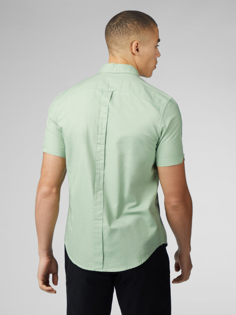 Ben Sherman Signature Short Sleeve Oxford Shirts Green | 162JKIPCZ