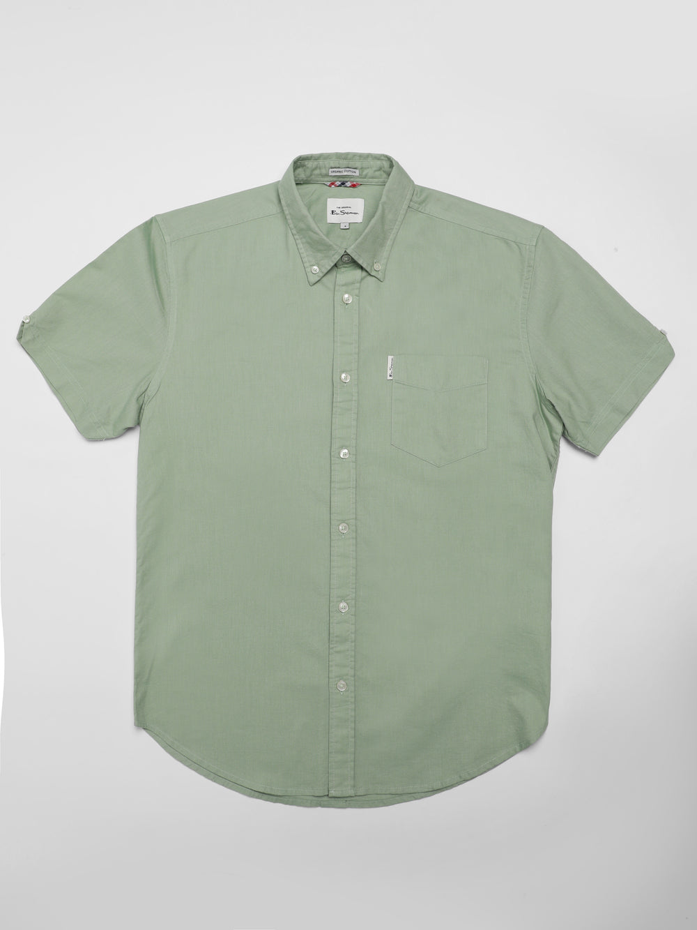 Ben Sherman Signature Short Sleeve Oxford Shirts Green | 162JKIPCZ