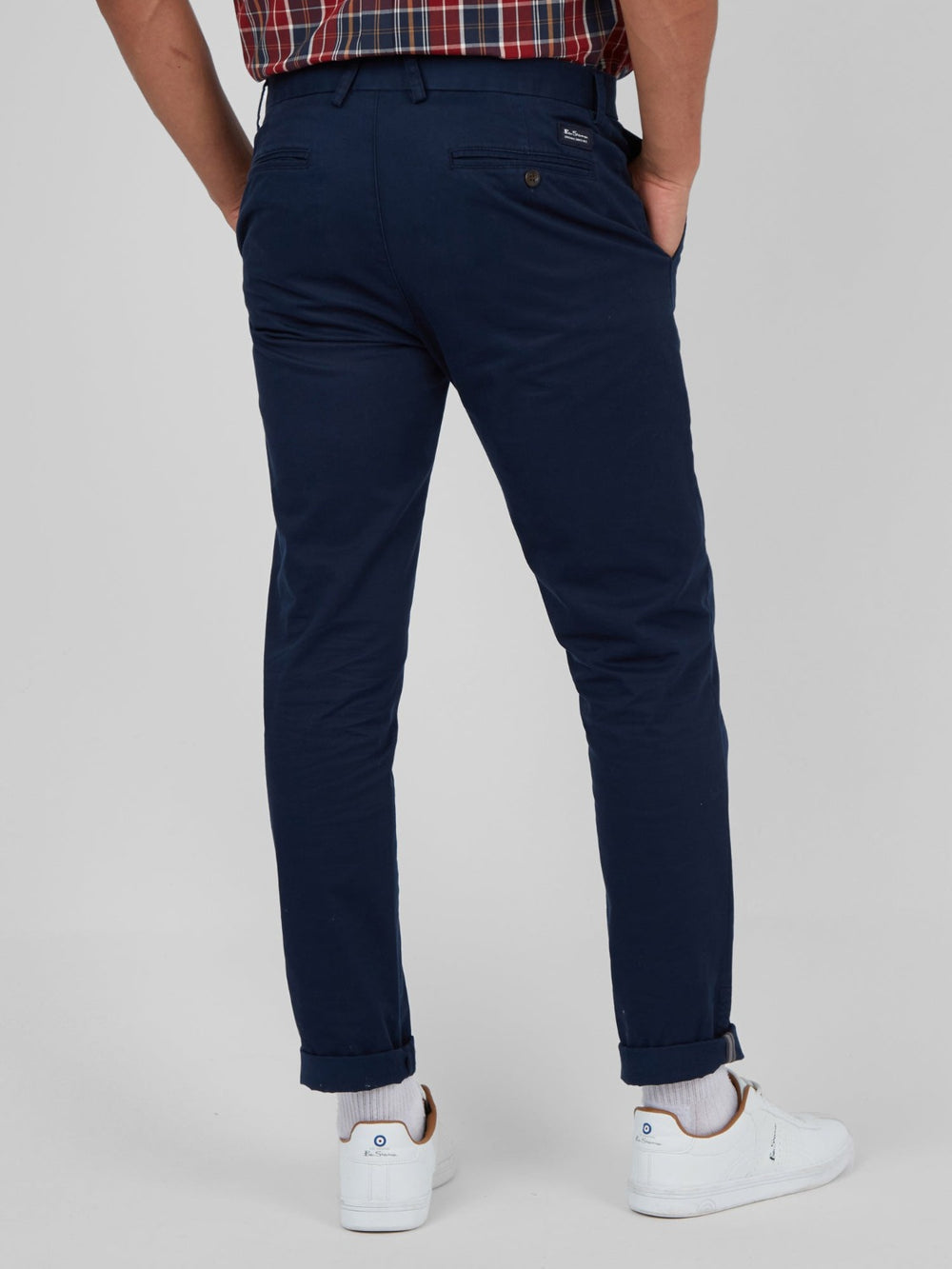 Ben Sherman Signature Skinny Stretch Chino Pants Navy | 291RUYCNT