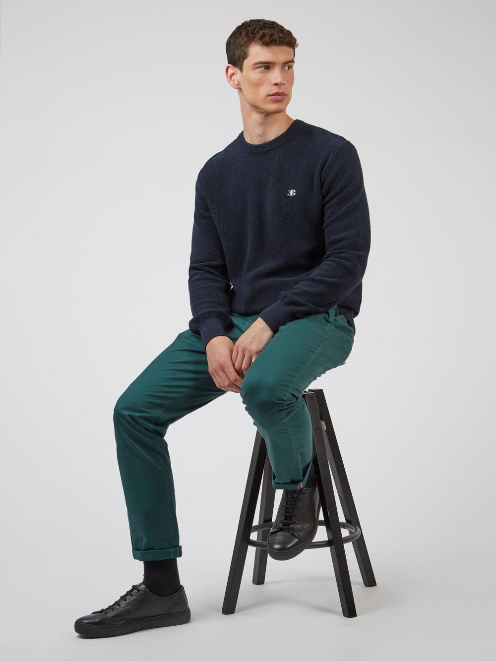 Ben Sherman Signature Slim Stretch Chino Pants Green | 369TNJIFY