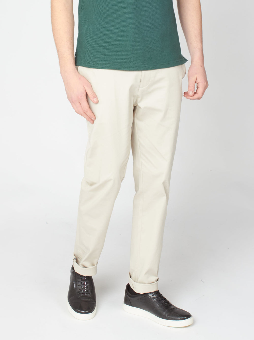 Ben Sherman Signature Slim Stretch Chino Pants White | 138KYRUES