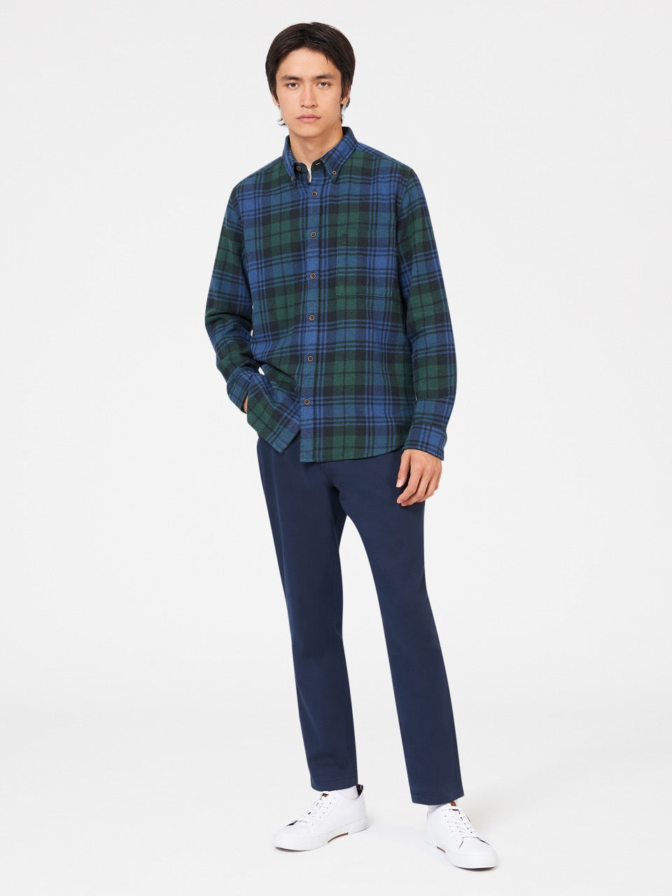 Ben Sherman Signature Tartan Check Shirts Green | 308OZGAIT