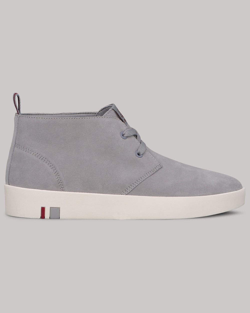 Ben Sherman Thames Chukka Boots White / Red | 185HNQYGI