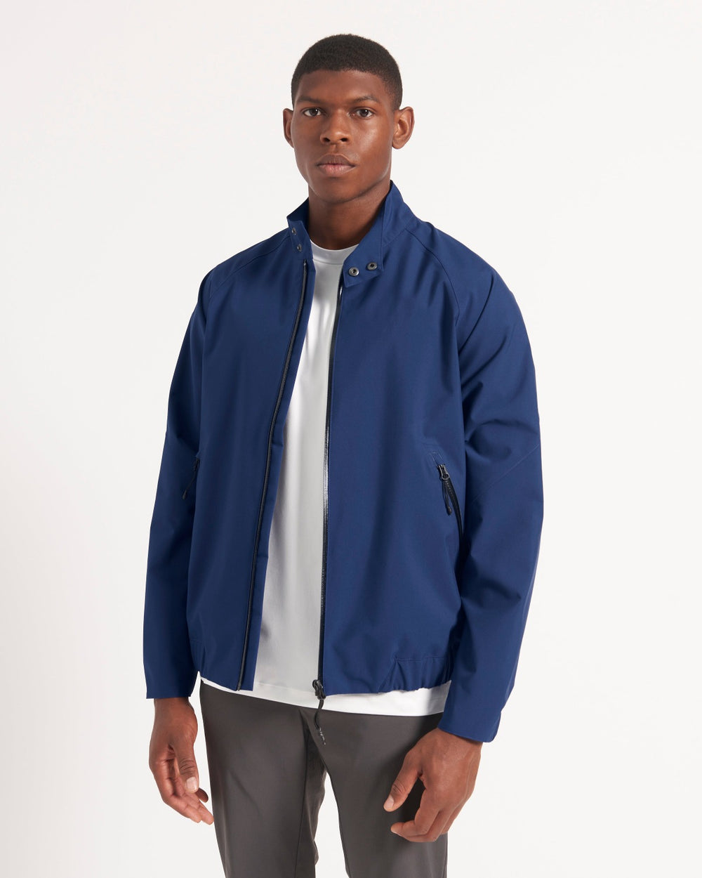 Ben Sherman Waterproof Harrington Jackets Blue | 819LWYTXJ